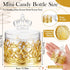 18 Cunhill Pcs Mini Candy Bottles Mini Plastic Jars with Lids Small Champagne Bottles Storage Candy Favor Containers