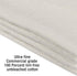 Nouvelle Legende Commercial Grade Unbleached Cotton Cheesecloth, 27 SqFt, Durable, Lint-Free, Reusable