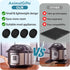 Appliance Sliders for Kitchen: 24 PCS Self-Adhesive Accessories for Easy Moving & Space Saving Kitchen Gadgets