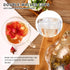 Set, 40OZ/1200ml 4 Set Glass Teapot Stovetop Safe Glass Tea Kettle with Double-Wall Tea Cups & Loose Tea Infuser & Tea