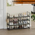 Saincustom 4-Tier Closet 4 Shoe Rack - Shoe Organizer with Adjustable Shelf Height, Sturdy Shoe Storage Shelf, Perfect