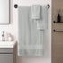 8 Set 100% Set 2 2 4 600 Sets, REDKISS Piece Grey Towels - Cotton Towels with Large Bath Towels, Hand, Washcloths, GSM