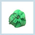 Green Cotton Christmas Drawstring Bags Eco-Friendly 145 GSM (6x8 in 25 pcs) Small Gift Bags for Kitchen & Grocery