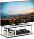 2-Tier 46 Inch Furinno JUST TV Stand, No Tools Mid Entertainment Center with Open Shelf, TV Console for TV up