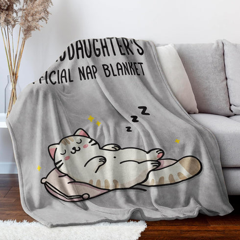 SteadStyle Granddaughter Gifts from Grandma Grandpa, Mothers Day Blanket Gifts for Granddaughter, Idea Granddaughters
