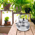 Baluue Metal Teapot, Whistling Water Jug, Stovetop Kettle, Aluminum Alloy Coffee Kettle, Wear-Resistant Kitchen