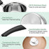 Herogo 1 Quart Saucepan with Lid, 18/10 Stainless Steel Small Pot for Gas Electric Stove Top