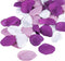 300pcs Artificial Silk Rose Petals, Reusable Fake Purple Flower Petals for Wedding and Party Decoration