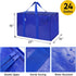 TICONN 2 Pack Extra Large Moving Bags with Zippers, Heavy-Duty Storage Tote Boxes