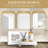 Counter EOSAHR Decorative Pedestal Stand for Home Decor Farmhouse Bathroom Organizer & Soap Holder for Bathroom Sink