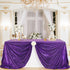 B-COOL Sequin Tablecloths, Purple Glitter Mermaid Table Cloths for Halloween Parties, 50x50inch