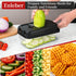 Multifunctional Vegetable Chopper Mandoline Slicer Dicer Veggie Chopper Onion Mincer Vegetable and Salad Cutter