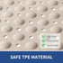 32x32, OTHWAY Square Shower Mat TPE Non-Slip Shower Mats with Drain Holes and Suction Cups, Walk-in Mat for Inside
