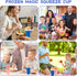 2 Pack FANS-ONE Slushie Cup, Slushy Maker Cups, DIY Magic Squeeze Cups for Juice Milk Yogurt Make, Portable Double