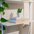 Set 2 Decorative Books with Storage (Caramel/Beige) of Faux Linen Book Boxes with Gold Stamped Covers Enhance Your