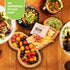 Extra Large Aperitif Board, Cheese Board Charcuterie Boards, Solid Wood Party Plates for Housewarming, Bachelorette,