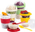 4 Pack 20 oz Crystalia On The Go Yogurt Parfait Cups with Lids & Spoons, Overnight Oats Containers/Jars, Oatmeal