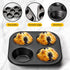 Air Fryer Muffin Pan, 2 Pack Cupcake Molds for Air Fryer Toaster Oven, Nonstick Cupcake Baking Pan for Counter Top Oven Small Oven by Yomvzake