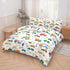Set (68x86 Inch), 2 Sets 1 Peopleareok Construction Comforter Twin Pieces Construction Excavator Tractor Bedding