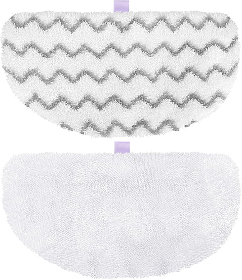 Tidy Monster Steam Mop Replacement Pads, Compatible with Bissell Powerfresh Steam Mop Series, 2 Pack Scrub Plush