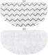 Tidy Monster Steam Mop Replacement Pads, Compatible with Bissell Powerfresh Steam Mop Series, 2 Pack Scrub Plush