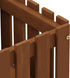 FG18453 Furinno Tioman Hardwood Patio Furniture Outdoor Slat Style Flower Planter Box, Natural