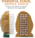 Joie Spud Dude Potato Brush - Vegetable and Fruit Scrubber, Cute Kitchen Gadget