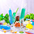 300 3 2x12 Inch, 3x12 Inch, 3x10 Inch Pcs Ice Lolly Bags Disposable Ice Cream Mold Bags with Silicone Funnel, Size