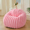 MEGO Kids Fluffy Faux Rabbit Fur Bean Bag Chair Cover(No Filler), Soft