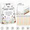 67 Pcs Guess The Sweet Mess Dirty Diaper Baby Shower Game Includes