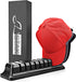 Hat Organizer for Baseball Caps, Holder for 10 Caps, No Install Required Closet Rack System - Black