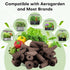 120 Systems,120 120 Ahopegarden Pcs Seed Pod Kit for Aerogarden, Highly Breathable Hydroponics Replacement Pods