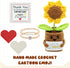 SHUCHNOYE Set Teacher Employee Appreciation Sunflower Gift - Gifts for Women, Appreciation Week Easter Graduation