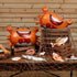 Silipull 5 Set Pcs Sea Animal Balloons Decorative Fish Net Crab Lobster Fish Foil Balloons Ocean Nautical Themed Party
