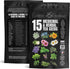 Pack 15 2950+ Medicinal Herb Seeds Variety Calendula, Echinacea, Lemon Balm, Hyssop & Lovage Varieties, Non-GMO