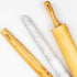 French Rolling Pin, 18 Inch Wooden Dough Roller for Baking Pizza, Pie Crust, Cookies & Pasta