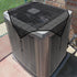 COARBOR 28"x28" Outdoor AC Unit Cover, Mesh Outside Air Conditioner Defender with 4 Bungee Cords