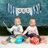 HUHJRUAR 1st Outer Space Planets High Chair Banner - Astronaut Rocket Birthday Boy High Chair ONE Banner - First Trip
