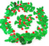 Werich 45g 1.6OZ 1200Pcs Holly Berries Confetti | Glitter Confetti Sprinkles for Xmas party Table Scatters Decoration |