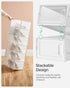 Pack 12 Closet, 13.1 9.1 5.6 Inches, ULSP12SWT SONGMICS Shoe Boxes, of Shoe Storage Organizers, Stackable Clear Plastic