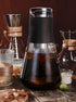 AGOGO Cold Brew Iced Coffee Maker with Metal Filters, Silicone Non-slip Grip Carafe 1600ml