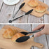 Serving Tongs Kitchen Tongs, Premium Stainless Steel Locking Cooking Tongs with Silicone Tips, 7 Inch (4 Pack)