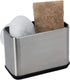 Kitchen Details Cup Sponge Holder/Basket - Space-Saving Stainless Steel Suction Sink Caddy for Kitchen or Bathroom