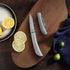 Paring Knife, All Steel Foldable Fruit Knife, Small and Easy to Carry, 3 Pieces for Vegetables and Fruits
