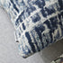 Jacquard Decorative Throw Pillow Covers for Couch, Set of 2, 18x18 Inches, Navy Blue