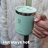 6 Oz Hydro Flask Coffee Mug Insulated Stainless Steel, Non Spill, Leak Resistant Travel Mug Oat Tan