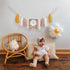 1st Daisy Garland Highchair Banner - Birthday Party Decorations,Girl Birthday Decor Cake Smash,Tassel Daisy One High