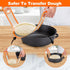 Sourdough Silicone Bread Sling - Non-Stick & Easy Clean Silicone Bread Mat for Dutch Oven. Reusable With Extra Long Handles Silicone Bread baking Supplies tools accessories (2 Orange) by Friheten