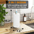 2 1 Countertop SpaceAid in Paper Towel Holder with Spray Bottle, Paper Towels Holders Stand with Sprayer Inside Center
