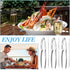 Set Set Restaurant(21 Zhehao Lobster Crackers and Picks Seafood Party Dinner Supplies Stainless Steel Crab Leg Tool